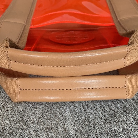 Tory Burch Leather Trim PVC Tote - Picture 6 of 15